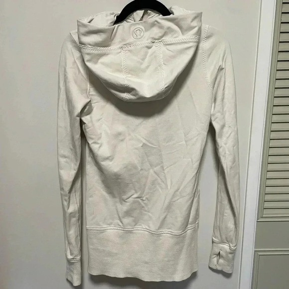 Off white lululemon size 4 live simply hoody - Picture 3 of 5